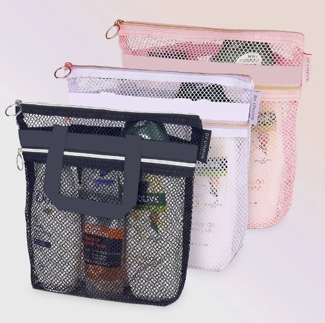 Portable Shower Mesh Bag Quick Dry